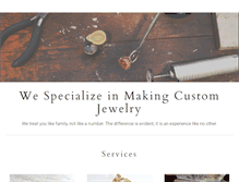 Tablet Screenshot of eklekticjewelrystudio.com